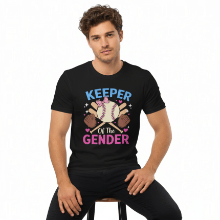 Men’s premium heavyweight tee -Keeper Of  The Gender