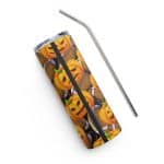 Stainless steel tumbler - Pumpkin Tumbler, Football - Image 4