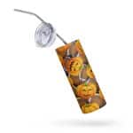 Stainless steel tumbler - Pumpkin Tumbler, Football - Image 8