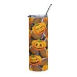 Stainless steel tumbler - Pumpkin Tumbler, Football - Image 15