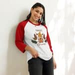 3/4 sleeve raglan shirt - Harvest Blessings - Image 15