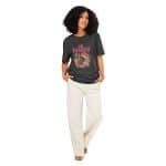 Unisex organic ribbed neck t-shirt - Talk Turkey To Me - Image 5