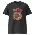 Unisex organic ribbed neck t-shirt - Talk Turkey To Me - Image 30