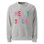 Unisex organic sweatshirt - Merry And Bright - Image 15