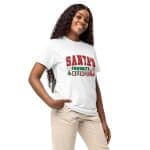 DryBlend® T-Shirt - Santa's Favourite Nurse - Image 10