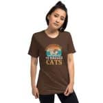 Short sleeve t-shirt - Introverted But Willing To Discuss Cats - Image 43