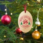 Wooden ornaments - Merry Christmas Everyone