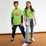 Youth classic tee - Truck with Pumpkin - Image 4
