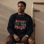 Premium heavyweight long sleeve shirt - Believe In The Magic