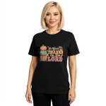 Short-Sleeve Unisex T-Shirt - Give Thanks Pumpkin to the Lord - Image 2