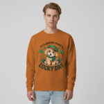 Unisex Premium Sweatshirt - It's A Good Day To Have A Lucky Day