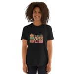 Short-Sleeve Unisex T-Shirt - Give Thanks Pumpkin to the Lord - Image 4