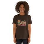 Short-Sleeve Unisex T-Shirt - Give Thanks Pumpkin to the Lord - Image 11