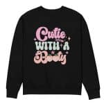 Unisex eco sweatshirt - Cutie With A Booty - Image 7