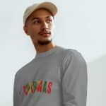 Garment-dyed heavyweight long-sleeve shirt - Christmas Vibes - Image 9