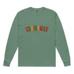 Garment-dyed heavyweight long-sleeve shirt - Christmas Vibes - Image 17