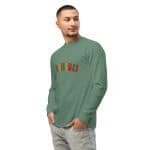 Garment-dyed heavyweight long-sleeve shirt - Christmas Vibes - Image 7