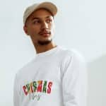 Garment-dyed heavyweight long-sleeve shirt - Christmas Vibes - Image 13