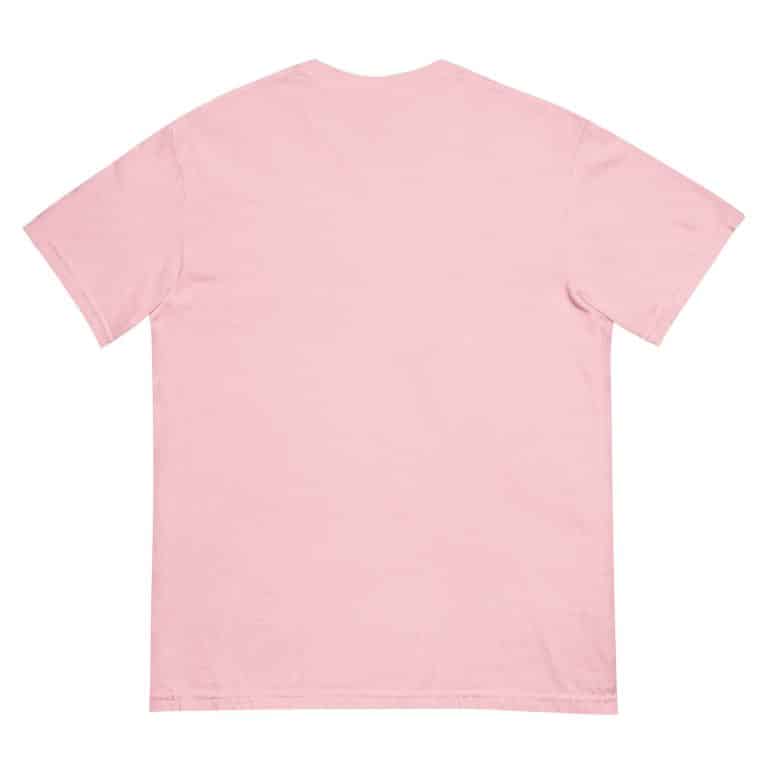 Unisex garment-dyed heavyweight t-shirt featuring a Christmas raccoon lover design in festive style