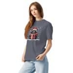 Unisex garment-dyed heavyweight t-shirt - Christmas Raccon Lover - Image 13