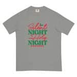 Unisex garment-dyed heavyweight t-shirt - Silent Night Holy Night - Image 25