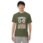 Unisex garment-dyed heavyweight t-shirt -  Engineer I'm Not Aruning I'm Just Explaining Why I'm Right - Image 19