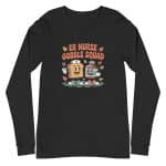 Unisex Long Sleeve Tee - ER Nurse Turkey Gobble Squad - Image 15