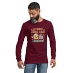 Unisex Long Sleeve Tee - ER Nurse Turkey Gobble Squad - Image 8