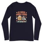 Unisex Long Sleeve Tee - ER Nurse Turkey Gobble Squad - Image 17