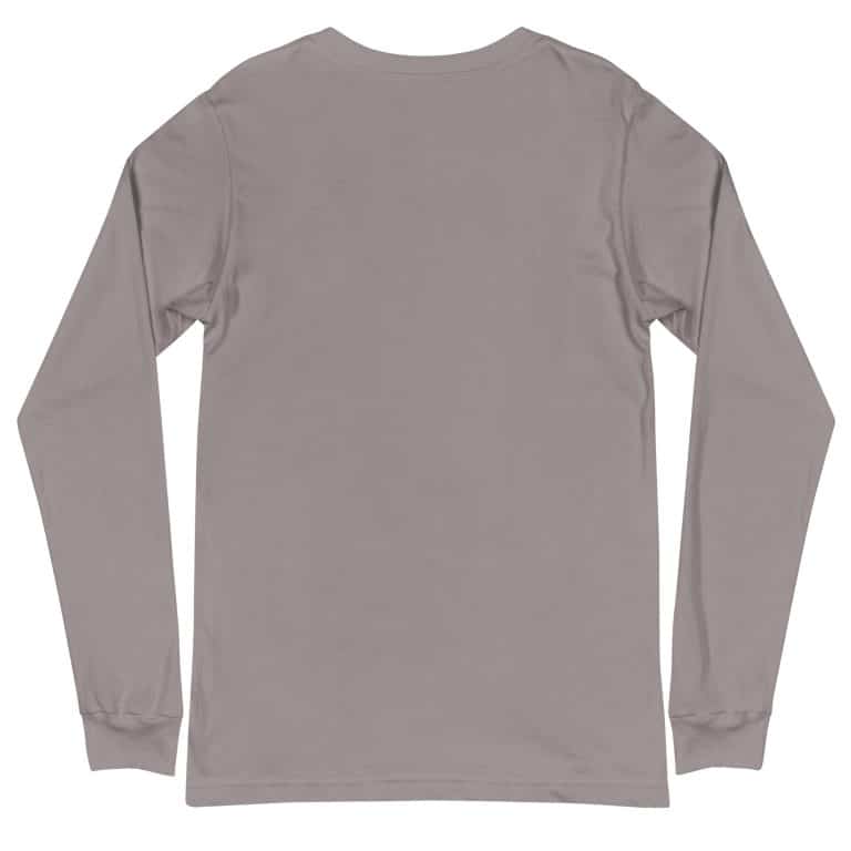 Unisex Long Sleeve Pickleball Tee | Cream with Pickleball Graphic | Bella + Canvas Cotton T-Shirt