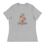 Women's Relaxed T-Shirt - Joy Hope Love Peace Christmas - Image 21