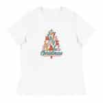 Women's Relaxed T-Shirt - Joy Hope Love Peace Christmas - Image 23