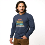 Garment-dyed heavyweight long-sleeve shirt -  And This Is Why I Wanted To Stay Home