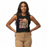 Muscle Shirt - Good Vibes only - Image 4