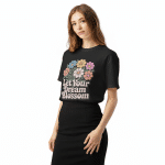 Unisex garment-dyed heavyweight t-shirt - Let Your Dream Blossom - Image 3