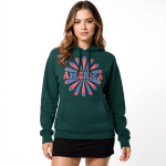 Unisex oversized hoodie - America - Image 2
