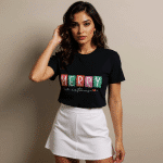 Unisex premium t-shirt - Merry Christmas - Image 2