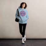 Unisex oversized hoodie - America - Image 11