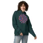 Unisex oversized hoodie - America - Image 6