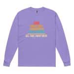Garment-dyed heavyweight long-sleeve shirt -  And This Is Why I Wanted To Stay Home - Image 14
