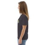 Unisex organic cotton t-shirt - Flower - Image 43
