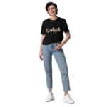 Unisex organic cotton t-shirt - Flower - Image 6
