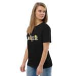 Unisex organic cotton t-shirt - Flower - Image 16