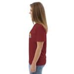 Unisex organic cotton t-shirt - Flower - Image 37