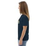 Unisex organic cotton t-shirt - Flower - Image 25
