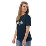 Unisex organic cotton t-shirt - Flower - Image 22
