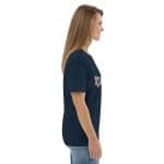 Unisex organic cotton t-shirt - Flower - Image 24