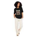 Unisex organic ribbed neck t-shirt - Beauty In Every Shade - Image 33