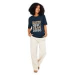 Unisex organic ribbed neck t-shirt - Happy New Year 2026 - Image 6