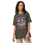 Unisex oversized t-shirt - Houston I'm Probably The Problem - Image 5